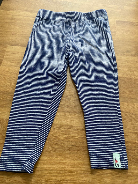 Lilly and Sid stripe leggings 6-12mths