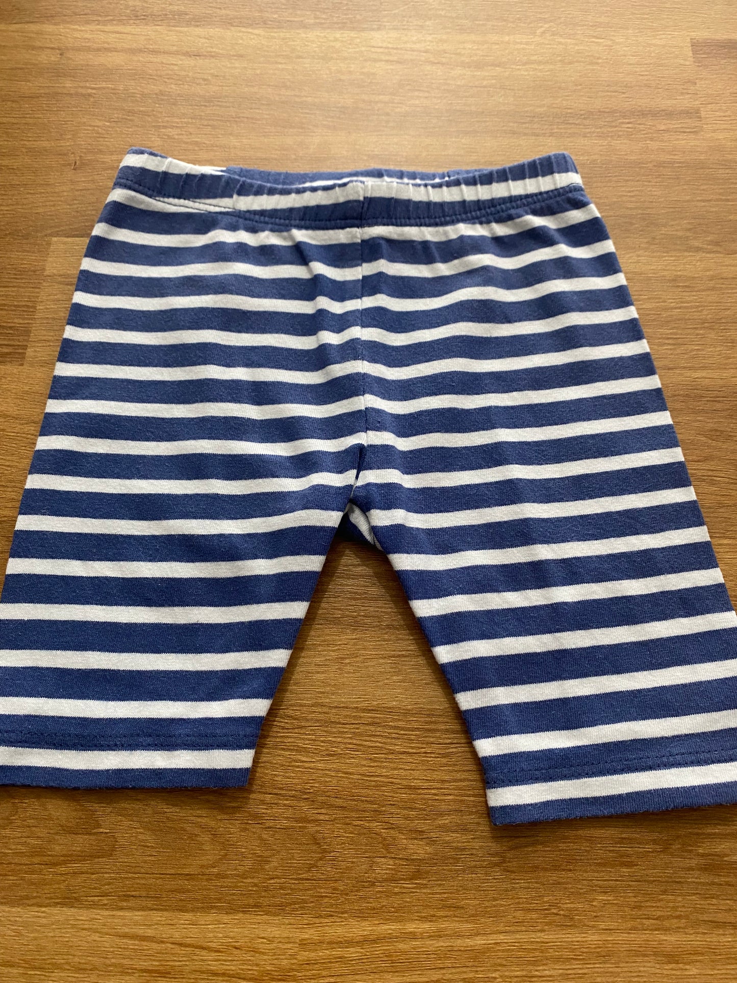 Kite Blue stripe Pedal Pushers 3-6months