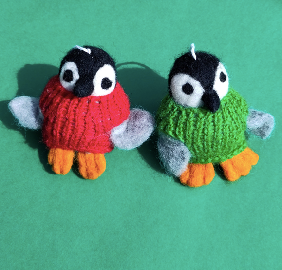 Penguins in Jumpers decorations