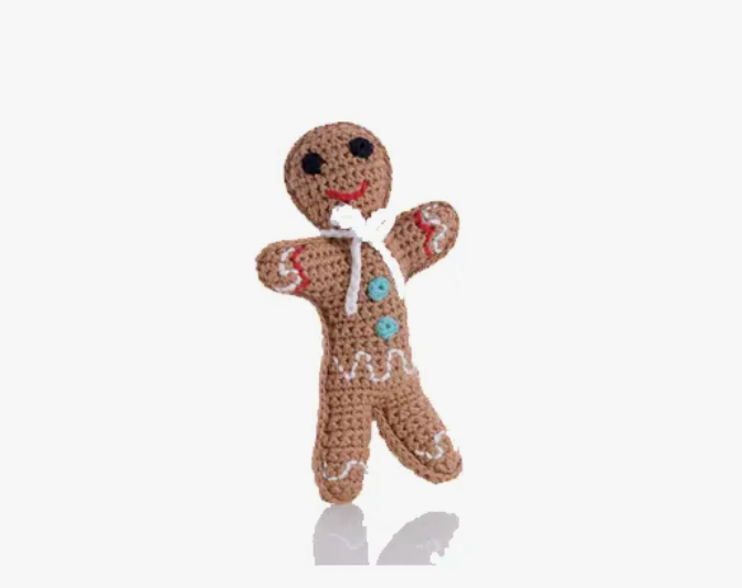 Gingerbread Man Rattle