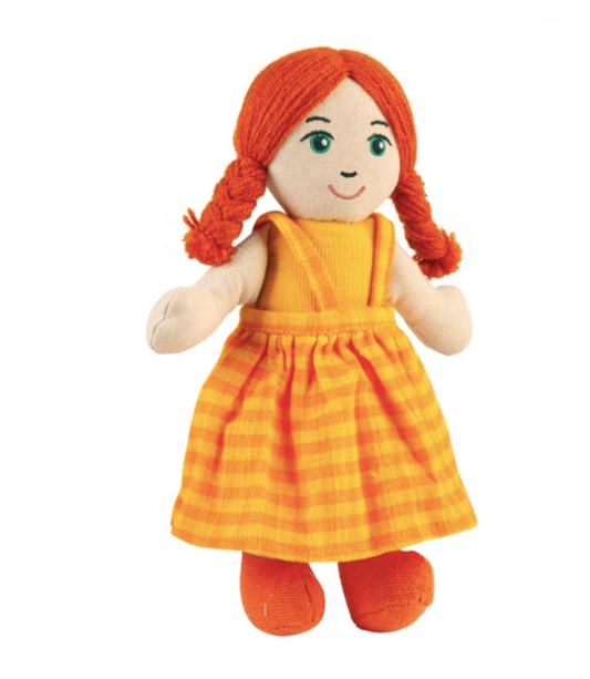 Girl Doll - White Skin Red Hair