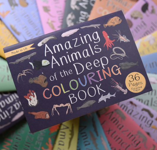 Amazing Animals of the Deep Colouring Book