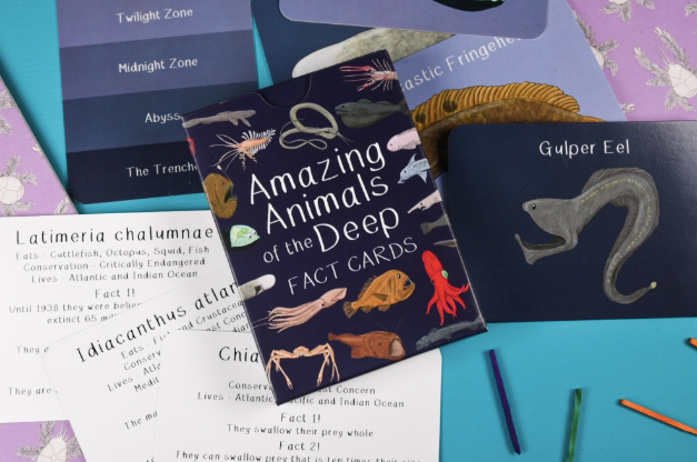 Amazing Animals of the Deep Fact Cards