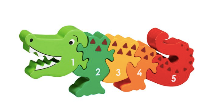 Crocodile 1-5 Jigsaw