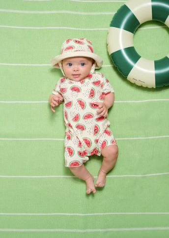 Blackpool Shorty Playsuit and Hat Set