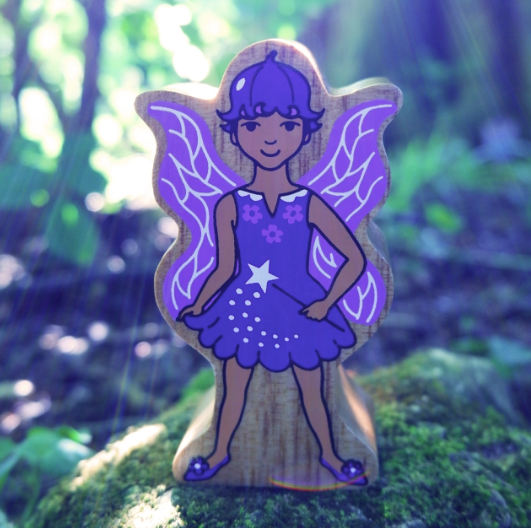 Natural Purple Bluebell Fairy