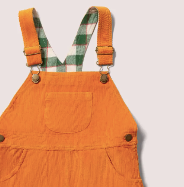 Golden Ochre Classic Pinafore Dress