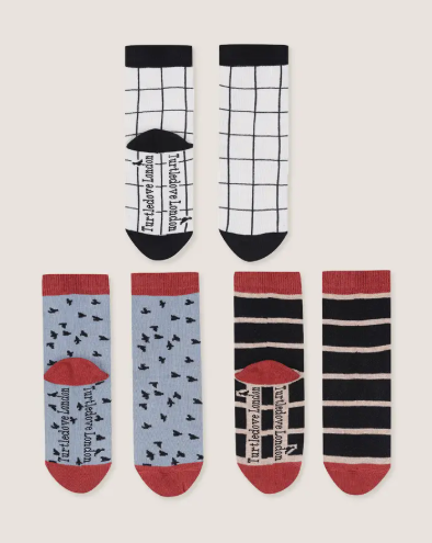 Pattern Socks - 3 Pack