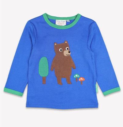 Brown Bear Long Sleeved Top