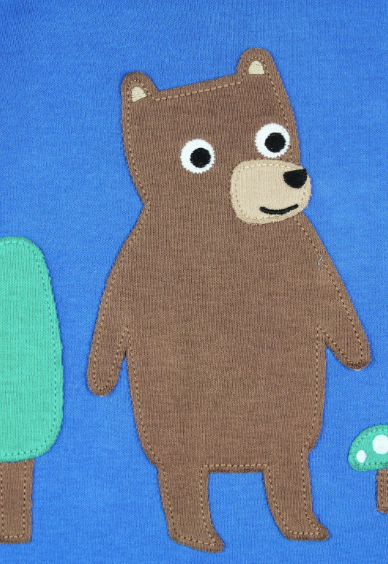 Brown Bear Long Sleeved Top