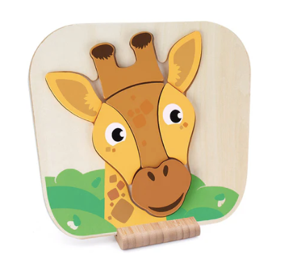 Giraffe Raised Puzzle