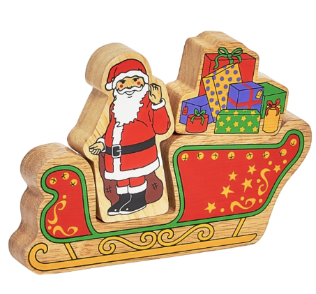 Red and White Father Christmas - Side