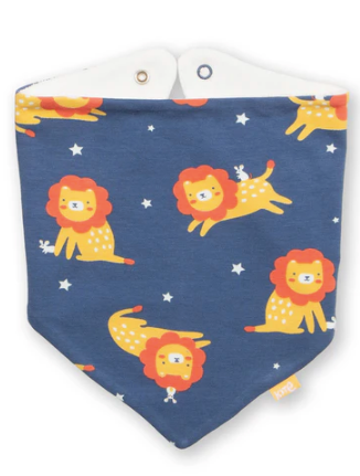 Lion and Mouse Bib
