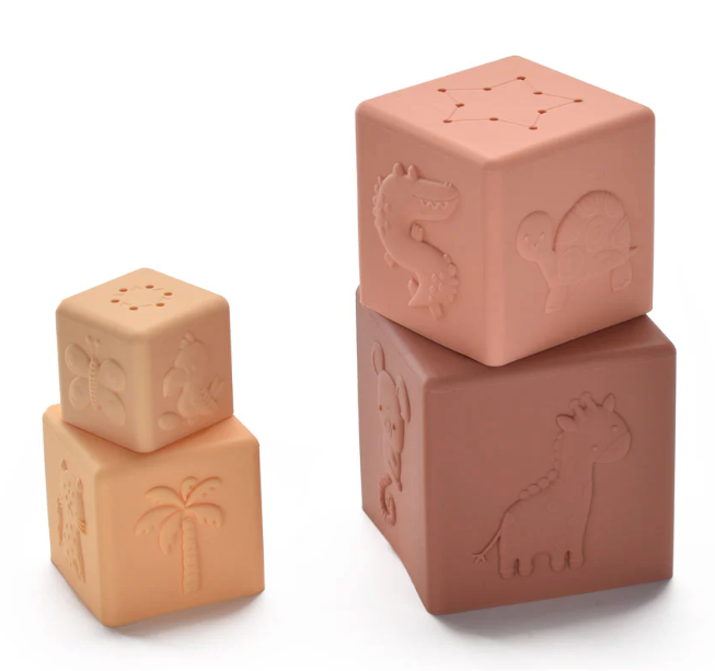 Safari Stacking Cubes
