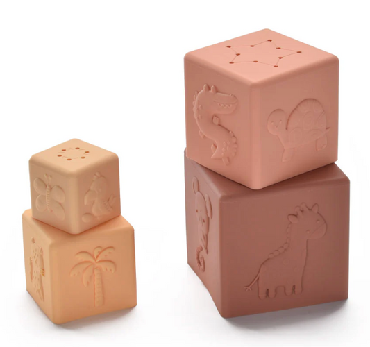 Safari Stacking Cubes