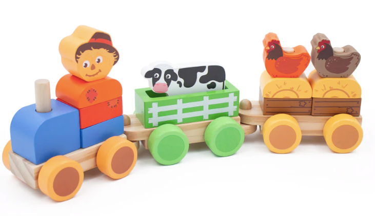 Stacking Scarecrow Train