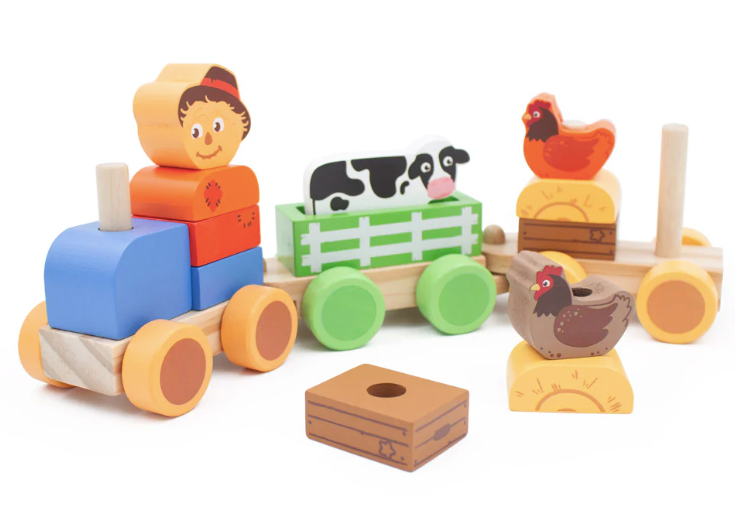 Stacking Scarecrow Train