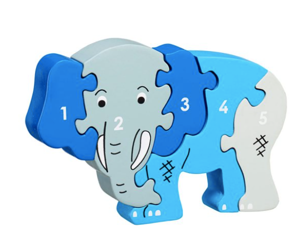 Elephant 1-5 Jigsaw