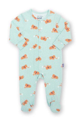 Woolly And Dove Sleepsuit