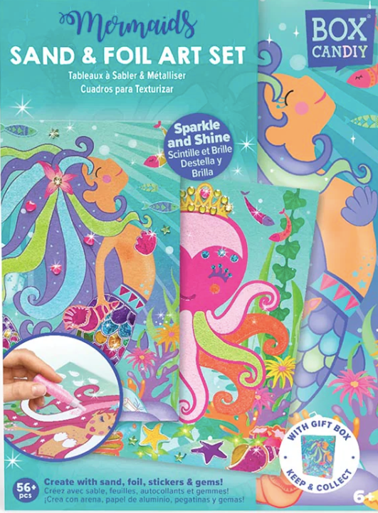 Mermaids Sand and Foil Art Set