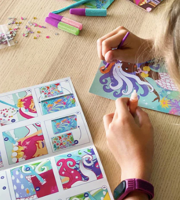 Mermaids Sand and Foil Art Set