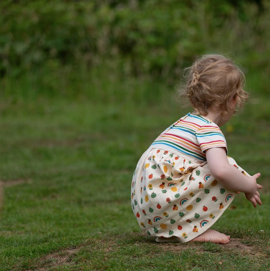 Vintage Rainbows Summer Dress