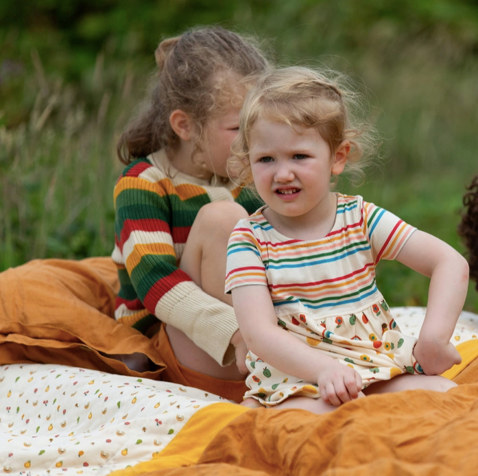 Vintage Rainbows Summer Dress