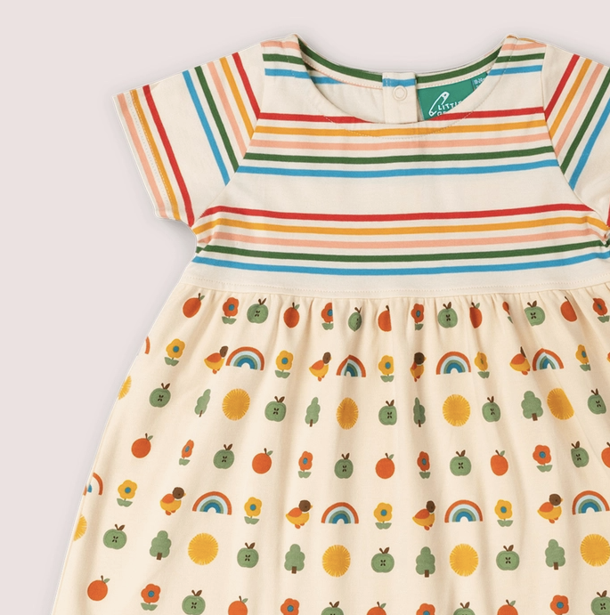 Vintage Rainbows Summer Dress