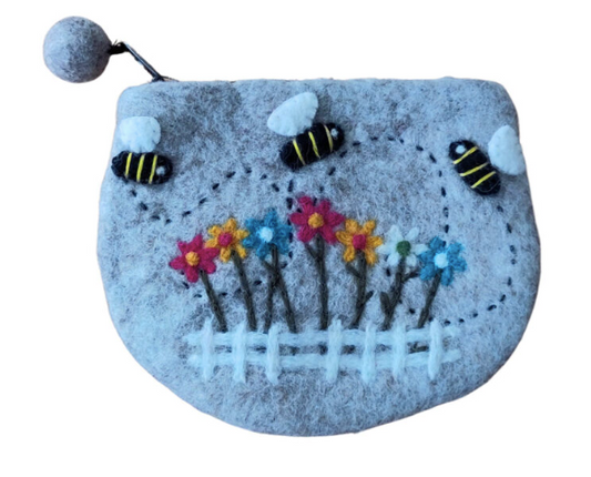 Three Bee Purse