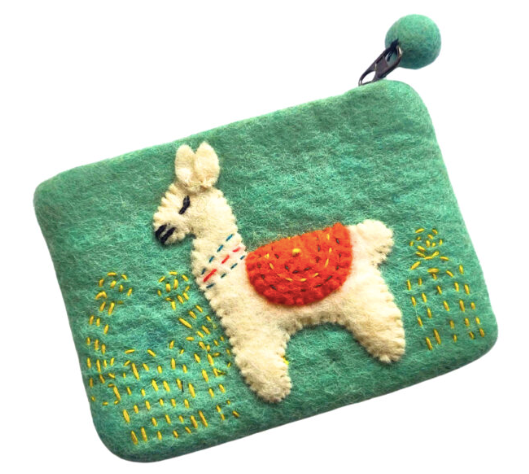 Llama Purse - Sleeping