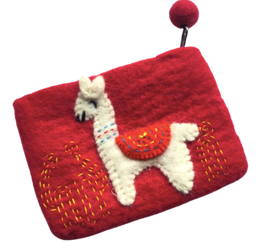 Llama Purse - Sleeping