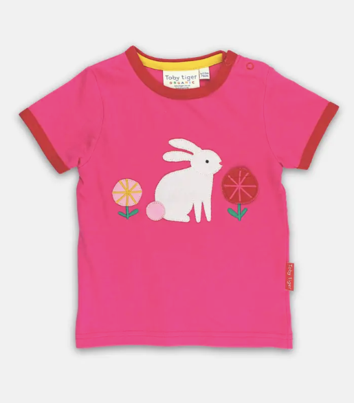 Bunny Applique Lift The Flap T-Shirt