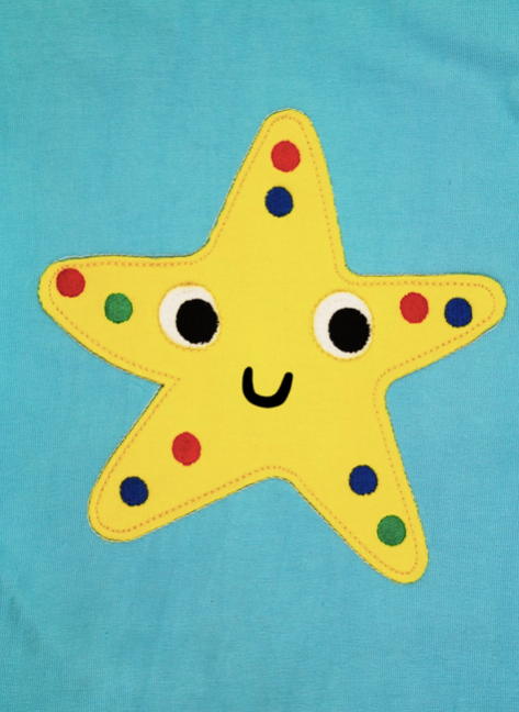 Starfish Applique T-Shirt