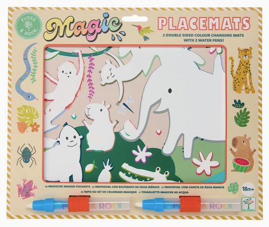 Magic Water Placemats - Jungle