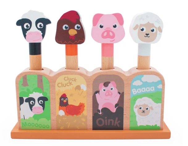 Farm Animals Pop Up Toy