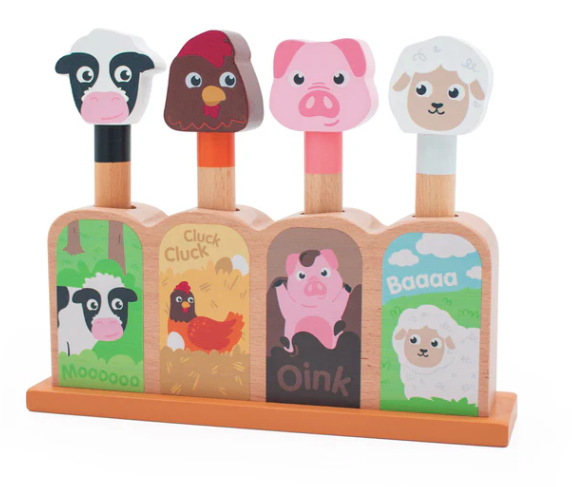 Farm Animals Pop Up Toy