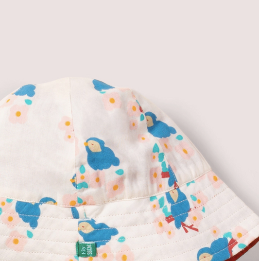 Bluebirds Reversible Sunhat