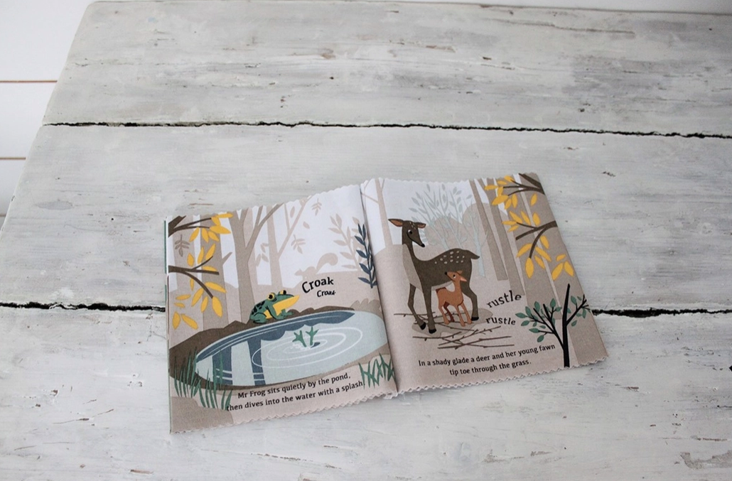 Woodland Hush Rag Book