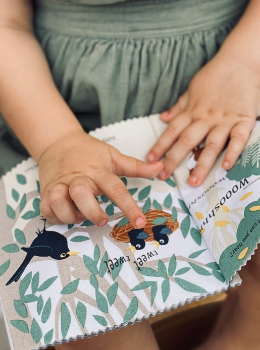 Woodland Hush Rag Book