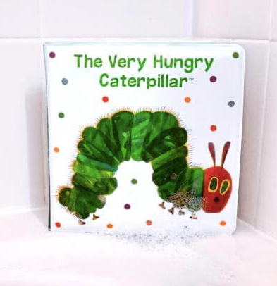 The Very Hungry Caterpillar Vinyl Bath Book