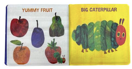 The Very Hungry Caterpillar Vinyl Bath Book