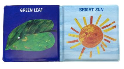 The Very Hungry Caterpillar Vinyl Bath Book