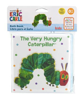 The Very Hungry Caterpillar Vinyl Bath Book