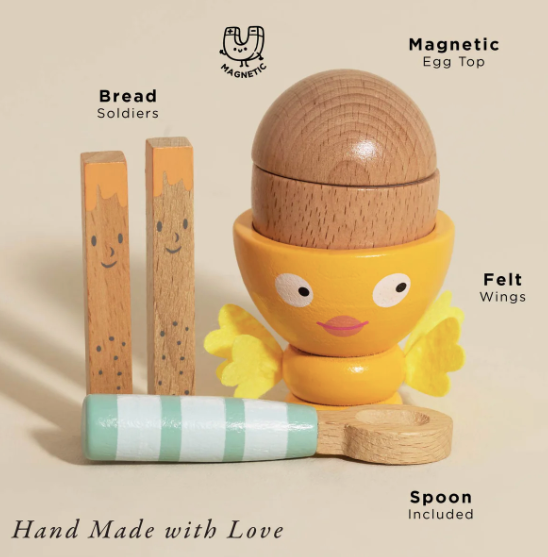 Egg Cup and Soldiers Set