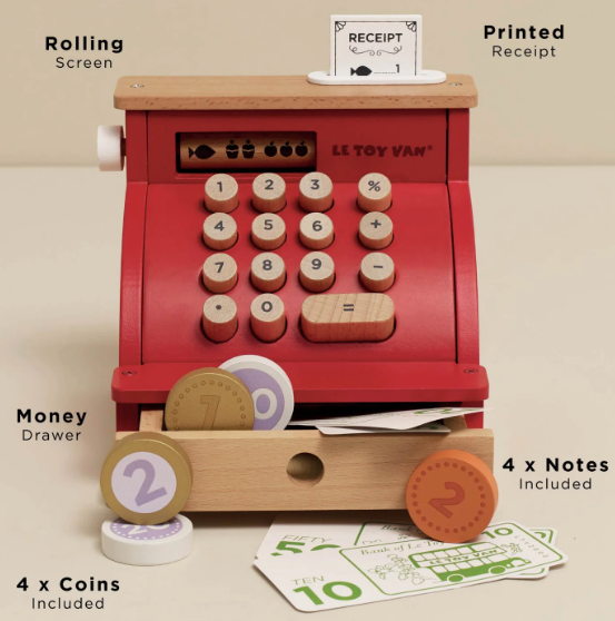 Shop Till - Cash Register and Money