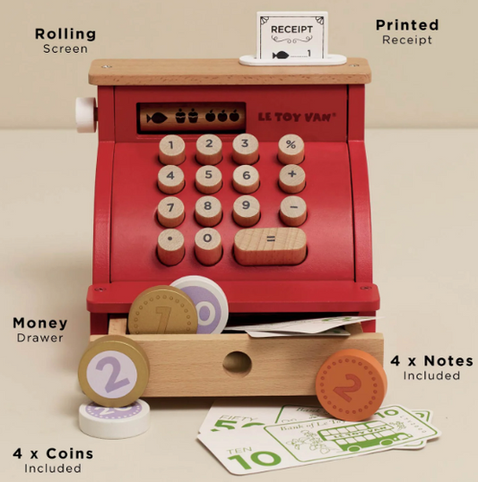 Shop Till - Cash Register and Money
