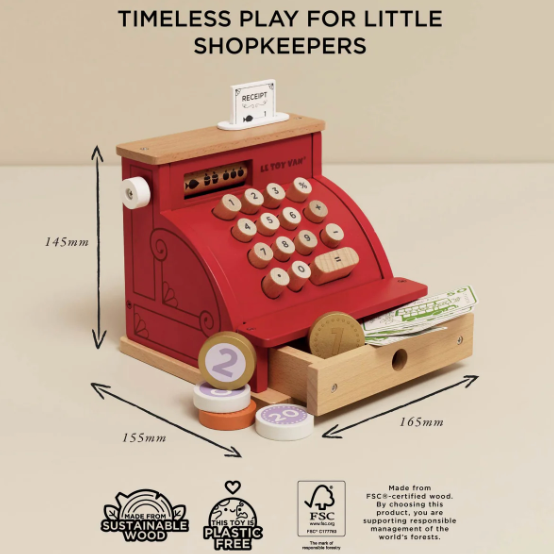 Shop Till - Cash Register and Money