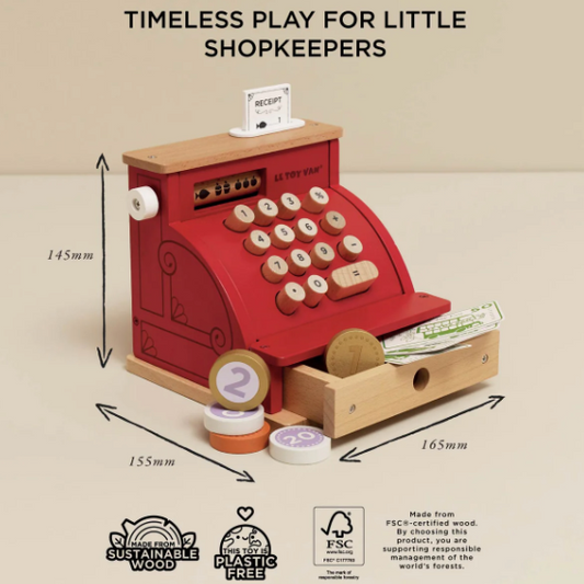 Shop Till - Cash Register and Money