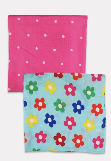 Rainbow Bloom Muslins