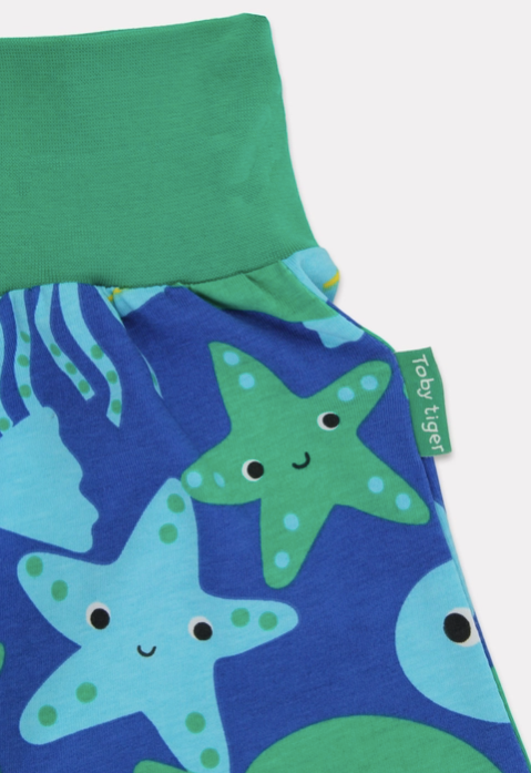 Sea Creature Print Yoga Pants